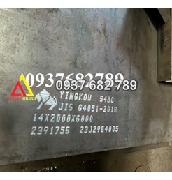 TẤM THÉP S45C 14MM TRUNG QUỐC
